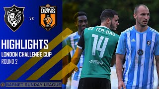 LONDON CHALLENGE CUP  ROUND 2  NORTH LONDON ATHLETIC VS SE DONS [upl. by Adnolehs]