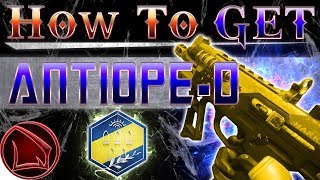 Destiny 2 AntiopeD How To Get  Drop – AntiopeD SMG Review [upl. by Clementius]