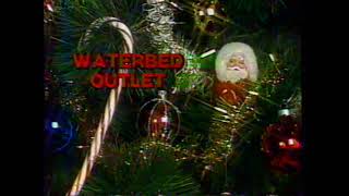 1983 WaterBed Outlet quotChristmas specialquot Sacramento Local TV Commercial [upl. by Twedy189]