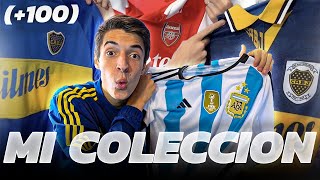 Mi COLECCION de CAMISETAS de FUTBOL BOCA ARGENTINA EUROPA  Toto Bordieri [upl. by Einoj]