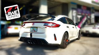 2024 Civic Type R AWE Exhaust system WARNING [upl. by Tega]