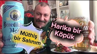 BENEDÄ°KTÄ°NER HELL LAGER BLONDE BÄ°RA ALMAN BÄ°RASI TESTÄ° MEVSÄ°M SALATA BAZLAMA EÅLÄ°ÄÄ°NDE [upl. by Haldan]