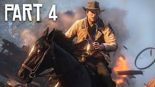 Robbing a Train  Red Dead Redemption 2 Part 4 [upl. by Schober]