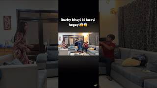 Ducky bhayi ki larayi hogayi😱😱duckybhai viral trending duckyextra [upl. by Medora]