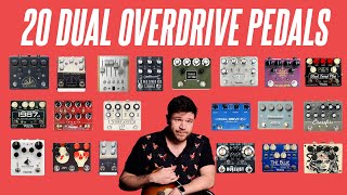 I Tested TWENTY Dual Overdrive Pedals [upl. by Latashia]