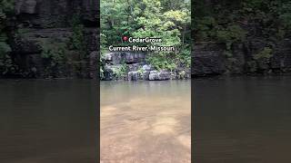 Cedar Grove on the Current River 💦 Splash Fun FloatTrip Missouri ExploringMissouri ￼￼ [upl. by Ailla]