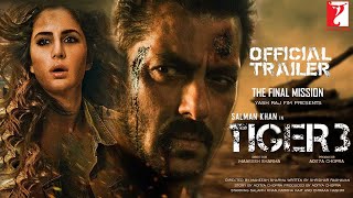 Tiger 3  Official Trailer  Salman Khan  Katrina Kaif  Emraan Hashmi  Shahrukh Khan  Concept T [upl. by Mastrianni338]