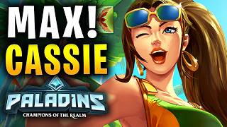 THE RARE PEAK PALADINS MATCH  Paladins Cassie Gameplay Build [upl. by Debbee367]