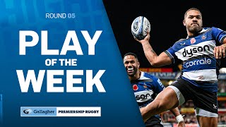 Backlines Start with a Bang in the West Country Derby  Play of the Week [upl. by Eibrad]