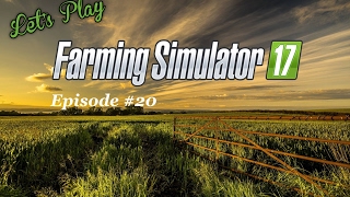 Farming Simulator 17 Lets Play episode 20 on Lawfolds Aberdeenshire [upl. by Eecrad]