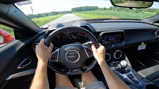 2024 Chevrolet Camaro Convertible 2SS POV Drive Impressions and ASMR [upl. by Dviad]