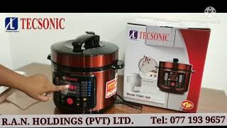 TECSONIC MULTI COOKER TSMC500  TSMC600 [upl. by Akinohs]