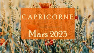 CAPRICORNE♑ MARS 2023 〰 Magnifique Alliance PaulineVoyance ​ [upl. by Rumery]