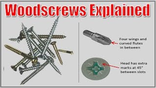 Woodscrews Explained [upl. by Kingdon56]