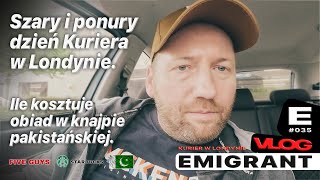 Szary i ponury Londyn żartowałem Pakistan i goście  EMIGRANT VLOG [upl. by Naitsihc621]