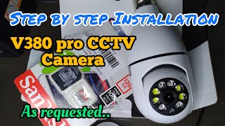 V380 Pro CCTV Camera Step by Step Installation [upl. by Sibylla]