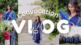 ආසම දවසක්🥺♥️ My HND Convocation Vlog  Esoft Metro Campus✨📚 [upl. by Euqinim]