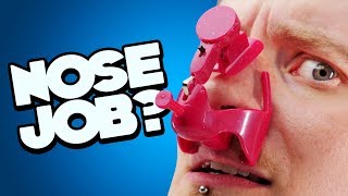 Electric Nose Job Clip  Weird Wish Products  LOOTd Unboxing [upl. by Aicenek]