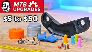 11 Super Cheap MTB Upgrades [upl. by Lleirbag]