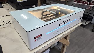 OMTech Polar 350 Desktop Laser Engraver Review [upl. by Chamberlain]