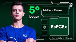 Como cheguei ao 5º lugar na EsPCEx estudando com o Estratégia Militares [upl. by Beale]