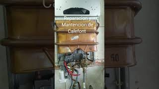 Reparación de calefont Junkers Concepción [upl. by Zinnes]