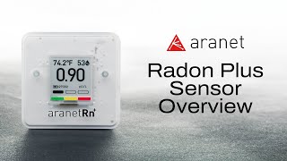 Aranet Radon Plus Sensor Overview [upl. by Inez]