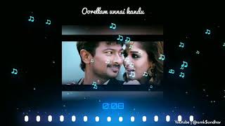 Oorellam Unnai Kandu viyandhaaraa video lyrics song Nannbenda [upl. by Orlov492]