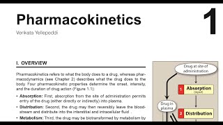 Pharmacokinetics  PART 1  Chapter 1  Lippincott Illustrated Reviews Pharmacology URDUHINDI [upl. by Kacey961]