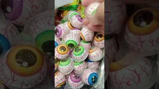 Eyeball candies satisfying asmr satisfying candy trendingshorts viralvideo shortvideo [upl. by Cordier857]