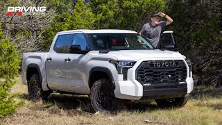 2022 Toyota Tundra TRD PRO Review and OffRoad Test [upl. by Sher]