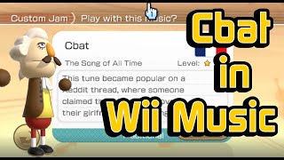 I put the song quotCbatquot in Wii Music [upl. by Ahsinom]