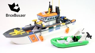 LEGO CITY 60014 Coast Guard Patrol Speed Build for Collecrors  Collection Coast Guard 1421 [upl. by Joao]