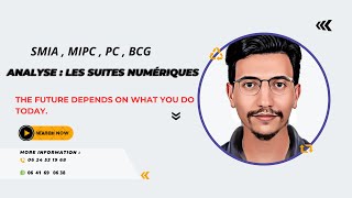 Analyse  Les Suites Numériques S1  SMIA  MIPC  PC  BCG 1 [upl. by Eitnom]