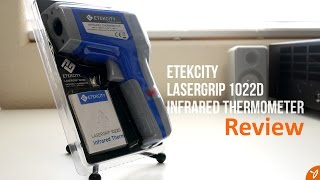 Etekcity Lasergrip 1022D Infrared Thermometer Review [upl. by Aeslehc]