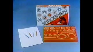 Spirograph 1980s Kenner Art Set Commercial [upl. by Adnorhs]