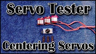 Servo Tester Centering Servos [upl. by Lonne]