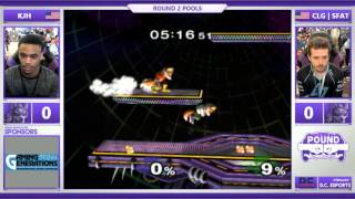 Pound 2016  Round 2 Pools  KJH Fox vs CLG  SFAT Fox [upl. by Ruhl]