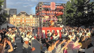 【4K】東京丸の内盆踊り「東京音頭～ドンパン節～炭坑節～お江戸日本橋～太鼓演奏」 The Bon Dance Festival 2019726 行幸通り GyokodoriTokyo [upl. by Amye283]