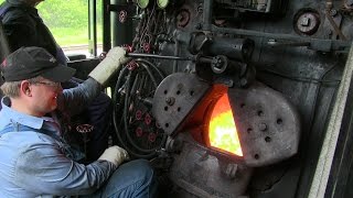 Frisco 1630 Steam Engine Operations at Illinois Railway Museum [upl. by Werdna]