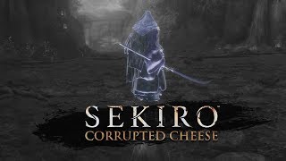 Sekiro Corrupted Monk Stealth Kill Cheese [upl. by Kolb659]