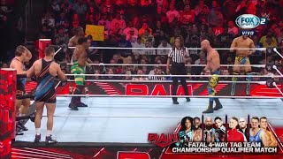 The New Day Vs Imperium Vs The Creed Brothers Vs Ciampa amp Gargano Parte 1  Raw 05022024 Español [upl. by Retsev611]