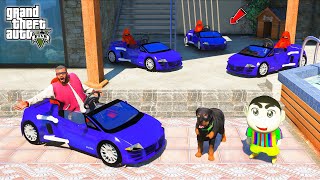 Franklin amp Shinchan Buy Mini TARZAN Toy Car in GTA 5  JNK GAMER [upl. by Emogene]