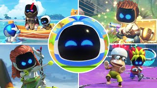 ASTRO BOT  All Unique PlayStation Cameo Levels [upl. by Cirri]