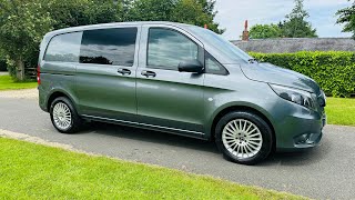 MERCEDES VITO 119CDI 190 PREMIUM DUALINER AUTO  21 REG  AIR CON  REVERSE CAM  SAT NAV  WOW [upl. by Corbin975]