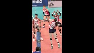 Staunton DELIVER KILLER BLOW in rally for Creamline vs Cignal  2024 PVL REINFORCED CONFERENCE SEMIS [upl. by Wenoa562]