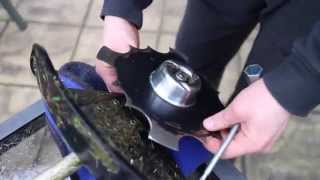 Honda UMK425U Brush Cutter Blade Installation How To Install Cutting Blade On Honda Brushcutter [upl. by Atinele]