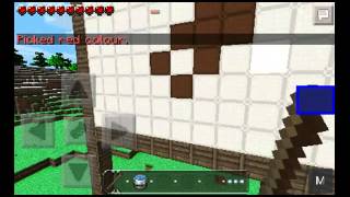 MCPE Mod Review 2 Paint Mod [upl. by Necyrb635]