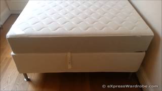 IKEA ALSARP Storage Bed Design [upl. by Adnorrehs769]