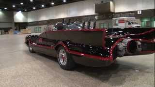 Holy test drive Batman Reporter rides original Batmobile [upl. by Sikleb]